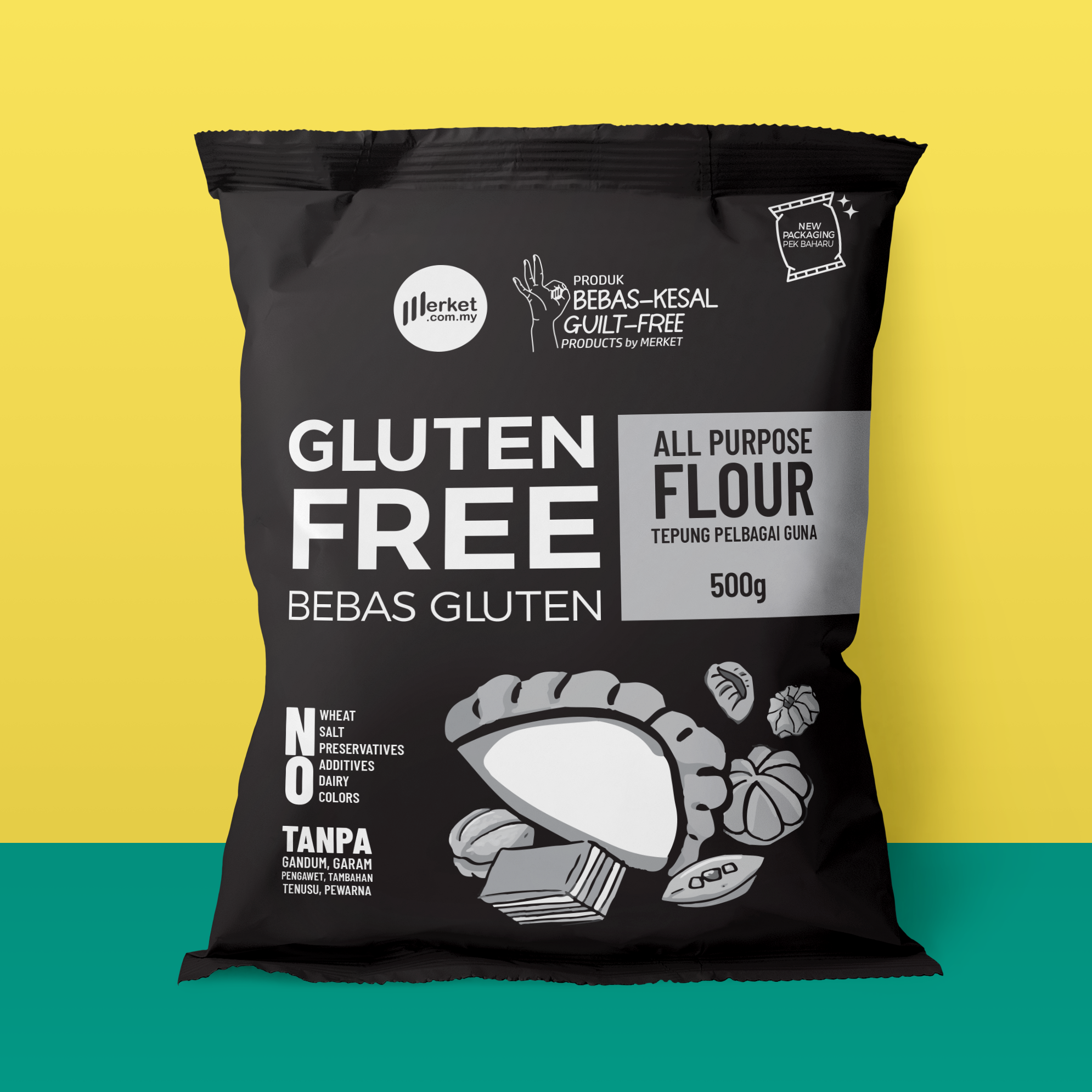 Merket Gluten Free All Purpose Flour 500gm